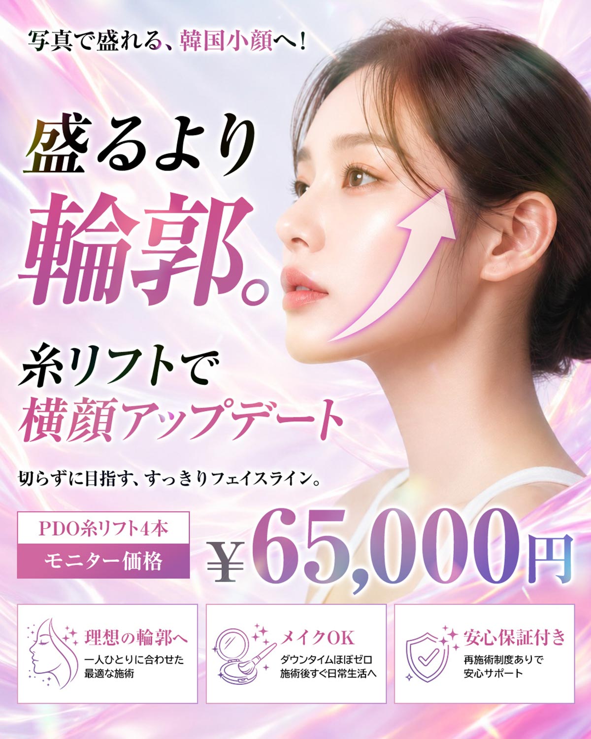 美容クリニック広告バナーのデザイン実績